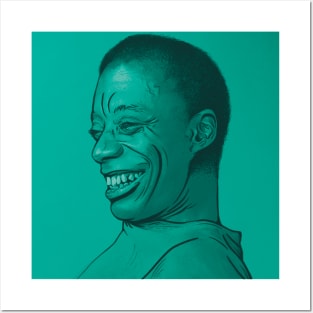 James Baldwin Posters and Art